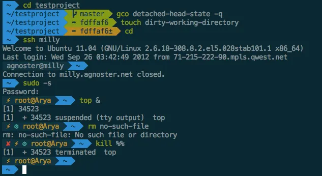 zsh